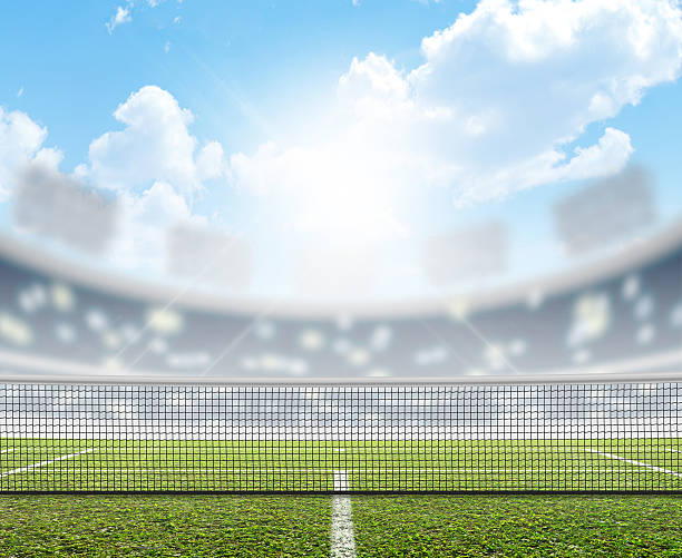 istock Stadium And Tennis Court 465160574