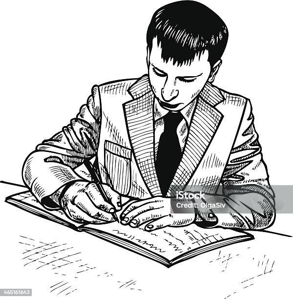 Man Signs Stock Illustration - Download Image Now - Men, Signature, Suit