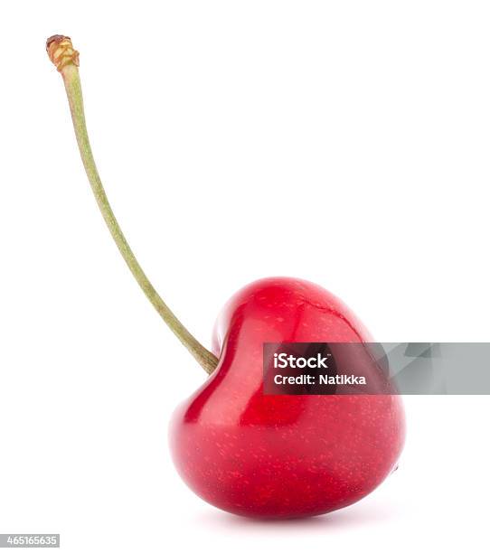 Heart Shaped Cherry Berry Stock Photo - Download Image Now - Berry Fruit, Cherry, Heart Shape