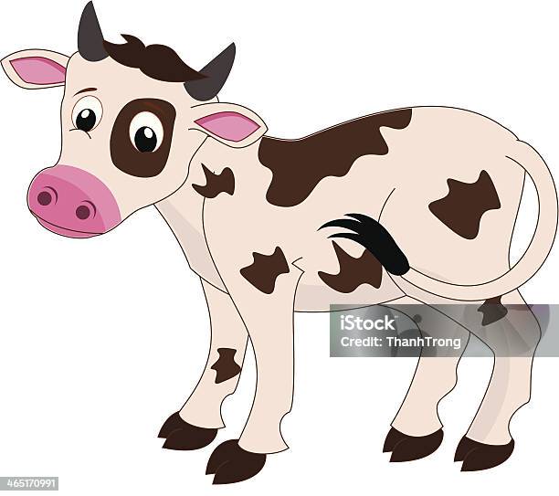 Illustration Of Cows On A White Background Stock Illustration - Download  Image Now - African Ethnicity, Animal, Black Color - iStock