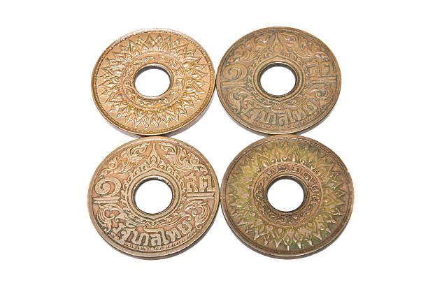 istock Old Coin of Thailand 465175497