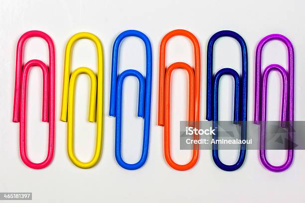 Paper Clips Stock Photo - Download Image Now - Binder Clip, Clip - Office Supply, Color Image