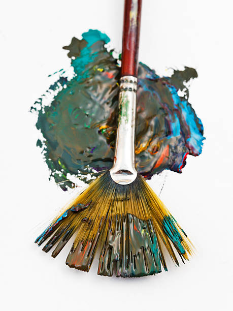 istock fan paintbrush blends multicolored watercolors 465183713