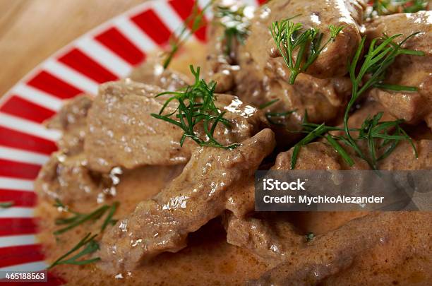 Beef Stroganoff Closeup Stock Photo - Download Image Now - Beef, Beef Stroganoff, Close-up