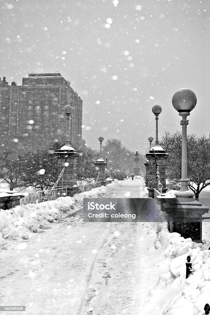 Boston Inverno - Foto stock royalty-free di Boston - Massachusetts