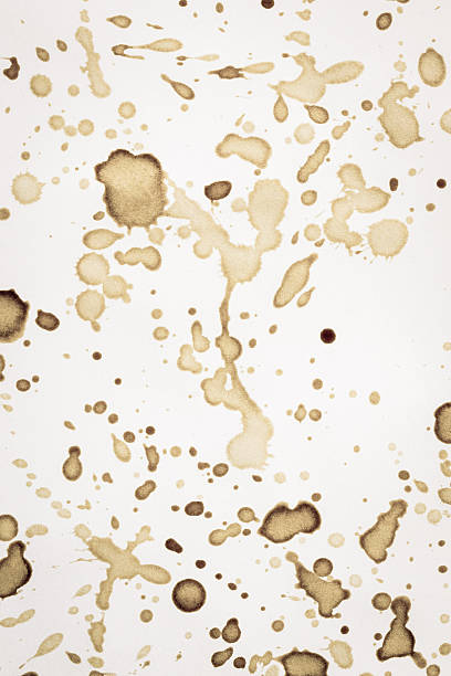 istock Paper with stain of coffee 465198912