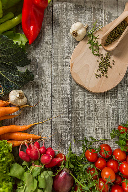istock Fresh food on the table 465198926