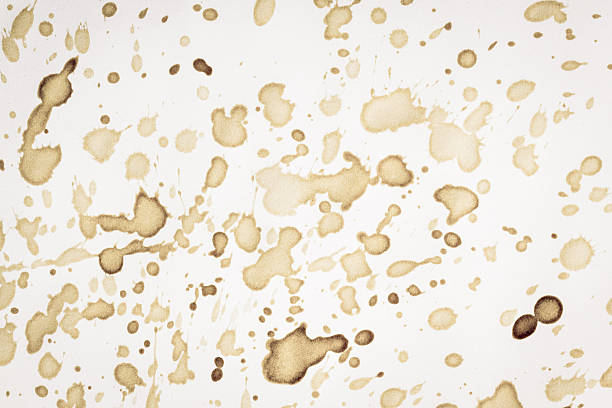 istock Paper with stain of coffee 465199068