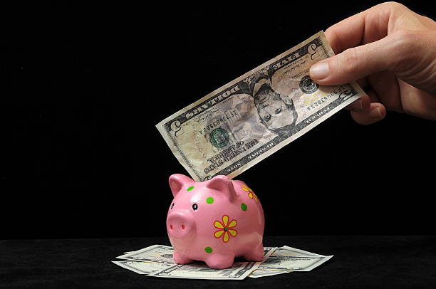 istock Pink Pig Piggy Bank 465201537