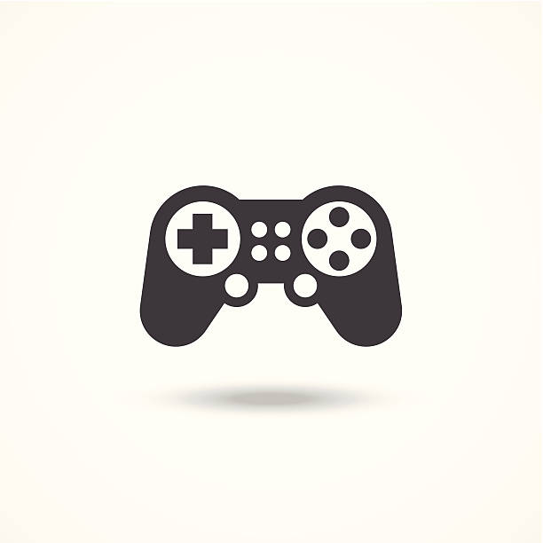 illustrations, cliparts, dessins animés et icônes de icône de manette de console de jeu - gamepad