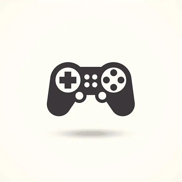 Vector illustration of Game controller icon