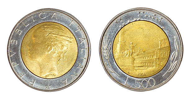 istock retro coin of italy 465202933