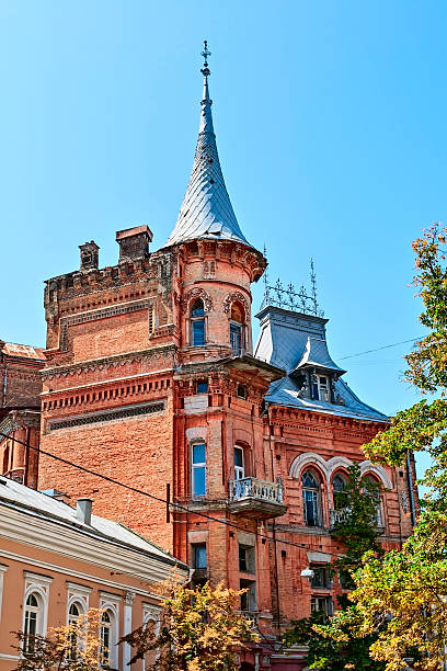 istock Gothic style in architecture on the streets of Kiev. 465210065
