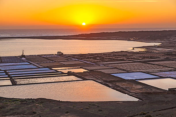istock sunset at the salinas de Janubio in Lanzarote 465210507