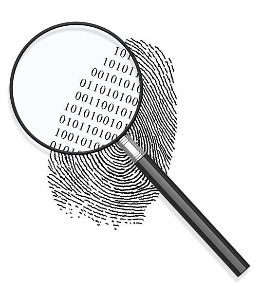 istock Magnified to Fingerprint 465214161
