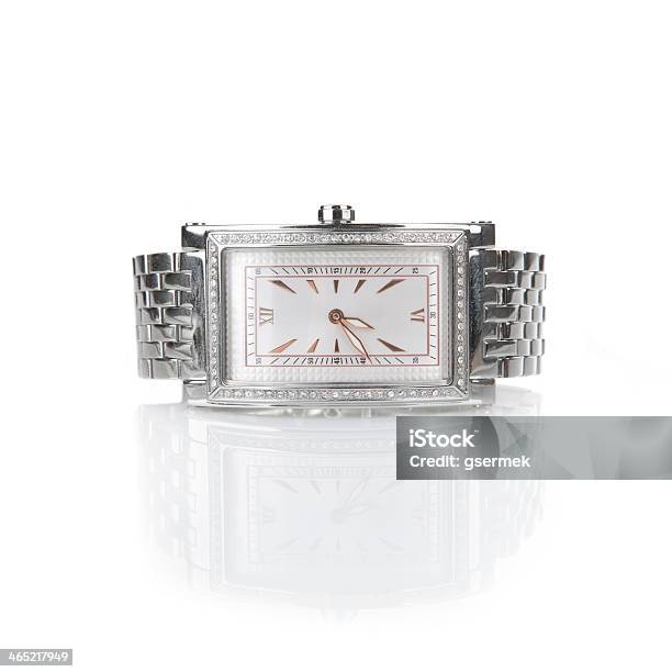 Female Wrist Watch With Diamonds Stock Photo - Download Image Now - Women, Clock, Cut Out