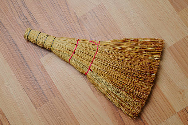 Clean sweep stock photo