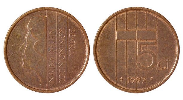 istock rare retro coin of netherlands 465222775