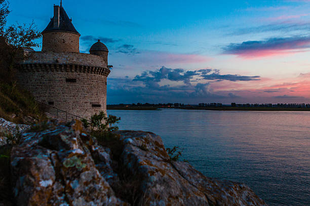 France. Normandy. Mont Saint-Michel (Mont Saint MichÃ©)