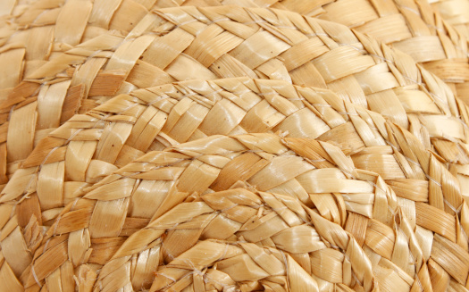 Straw texture and pattern