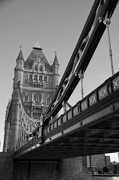 istock Tower Bridge, London in black and white 465236917