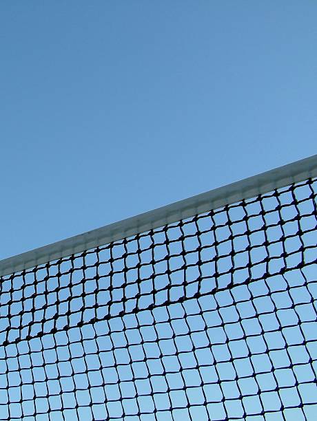 istock Tennis or volleyball net 465239911