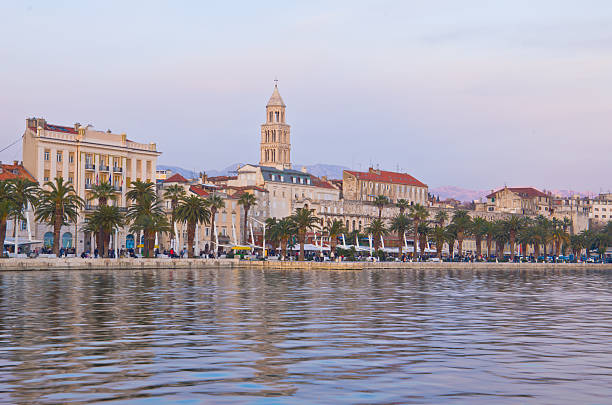 istock Diocletian palace in Split, Croatia - architecture travel backgr 465241053