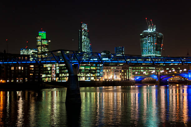 istock London Skyline at night, UK 465241453