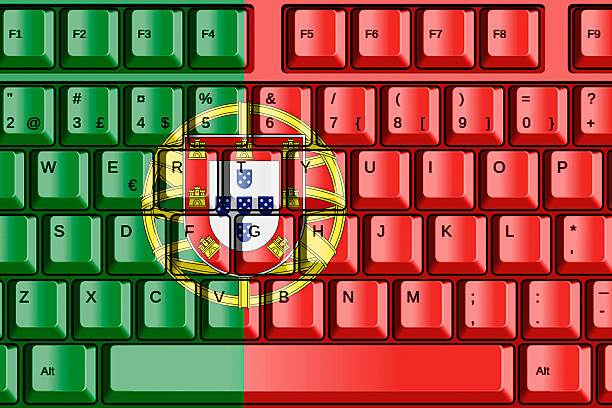 istock Computer Keyboard with Portugal Flag Concept 465245905