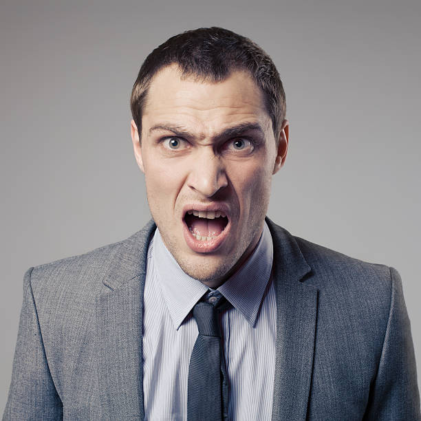 istock Angry Businessman Screaming 465246107