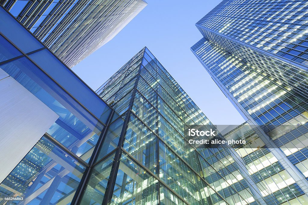 Ufficio commerciale grattacielo edificio aziendale a Londra, Inghilterra, Regno Unito - Foto stock royalty-free di Esterno di un edificio