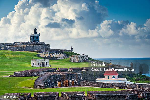 De San Juan Puerto Rico Fort Foto de stock y más banco de imágenes de Puerto Rico - Puerto Rico, San Juan, Fortaleza - Estructura de edificio