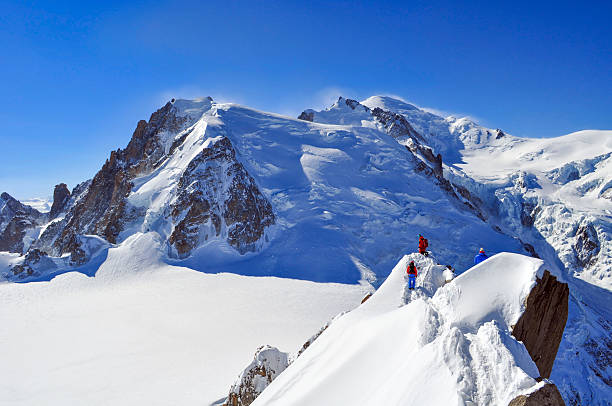 istock Group of Climbers on a Ridge 465248677
