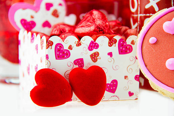 istock Happy Valentines Day  with candies 465248889