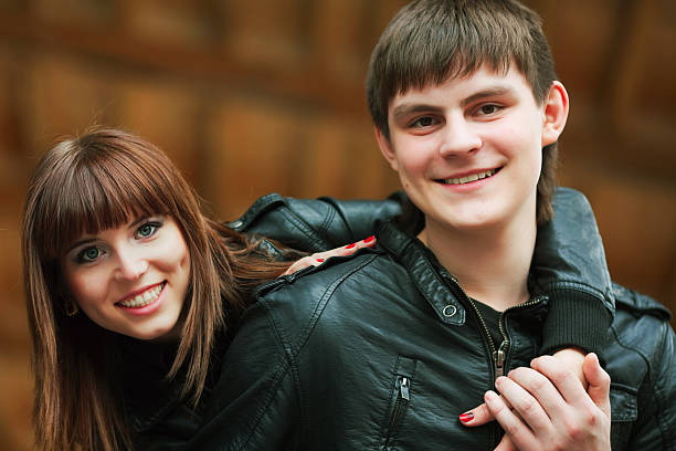 istock Happy young couple in love 465249687