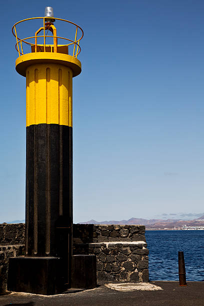 istock lighthouse and h   arrecife teguise lanzarote spain 465251347