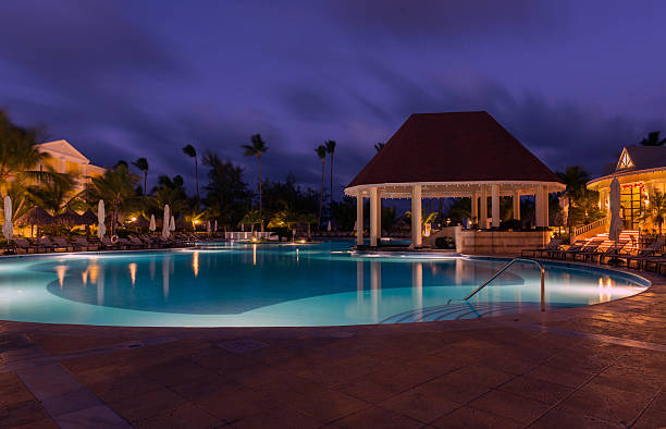 istock pretty swimming pool in night 465251895
