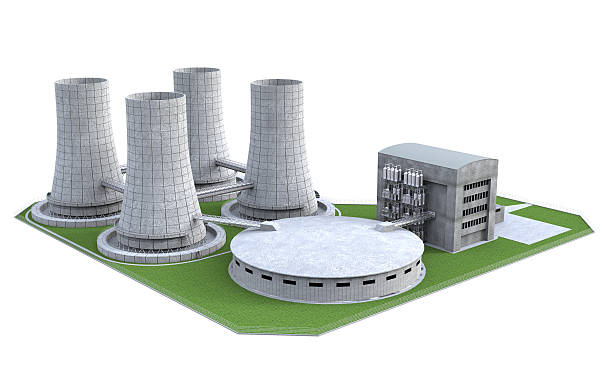 istock Model of a nuclear reactor plant 465265137