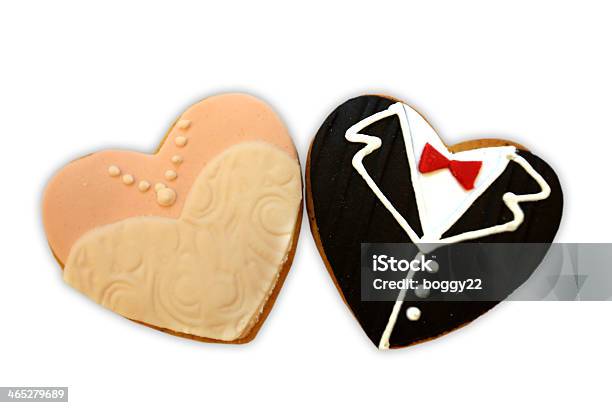 Wedding Cookies Stock Photo - Download Image Now - Baked, Black Color, Brown