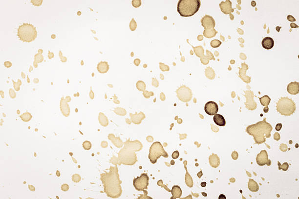 istock Paper with stain of coffee 465284934
