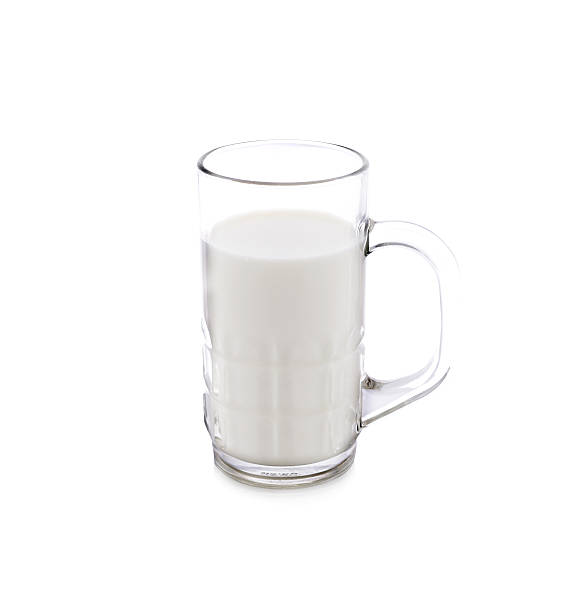 istock glass of milk on white background 465285802