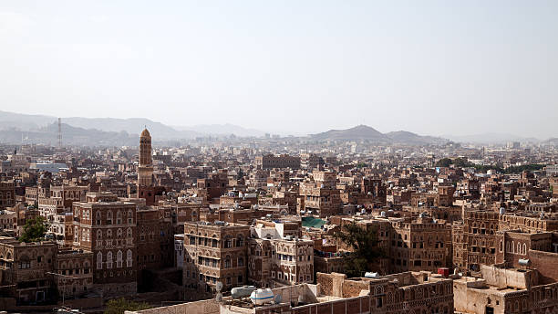 istock High Angle View Sanaa City 465286058