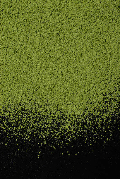 Delicacy of the powdered green tea.