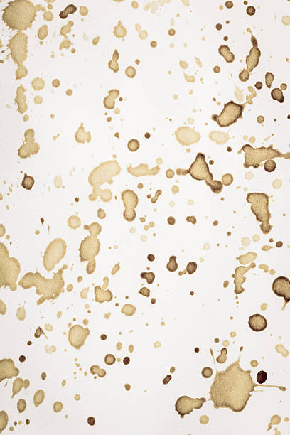 istock Paper with stain of coffee 465286956