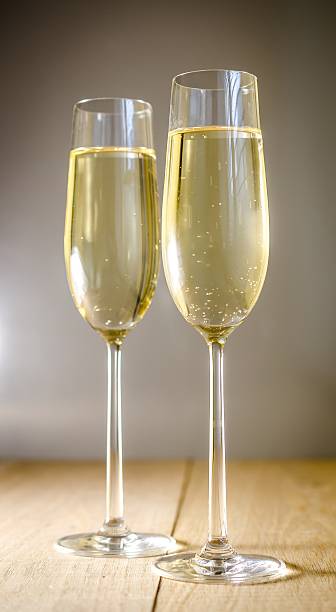 istock Two glasses of champagne 465287689