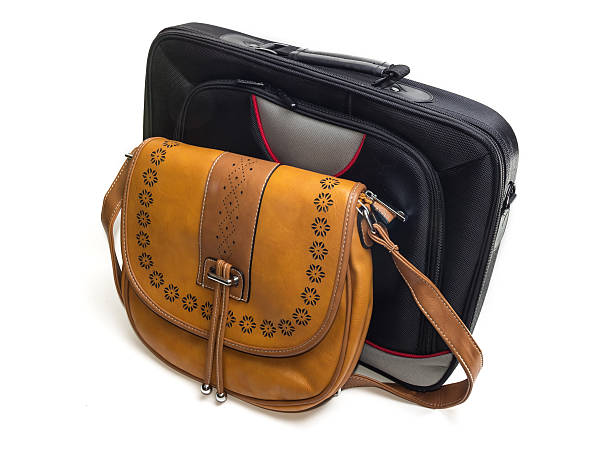 istock Women's bag and laptop case 465294514