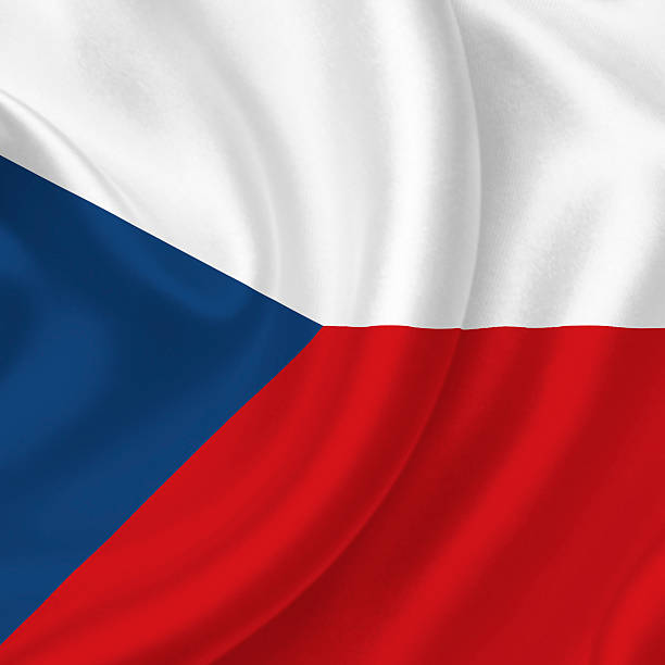 istock Czech Republic waving flag 465295027
