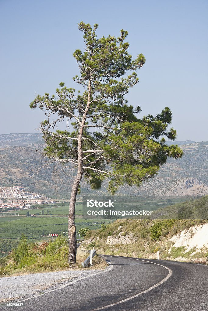 mountain road with dangerous curves mountain road in Turkey with dangerous curves Adventure Stock Photo