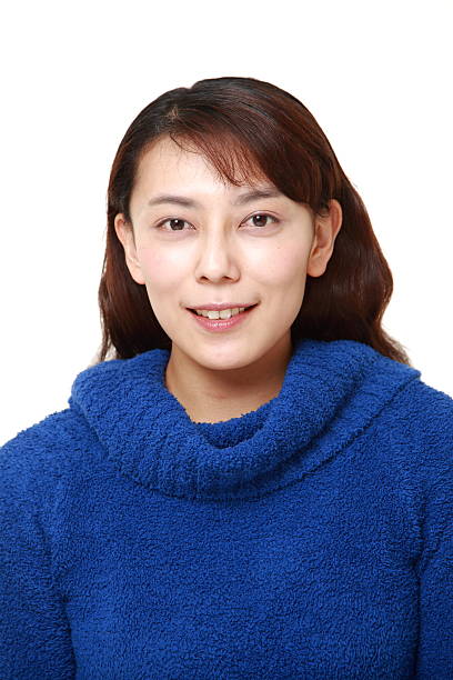istock Japanese woman smiles 465301330