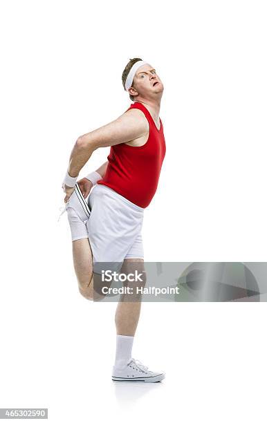 Funny Clumsy Sportsman Stock Photo - Download Image Now - Cut Out, Mime Artist, Photography